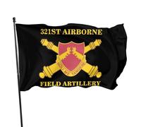 Striscione 321st Field Artillery 90x150cm