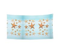 Striscione 3D con stampa estiva marittima per feste di compleanno, anniversario, matrimonio e azioni stagionali