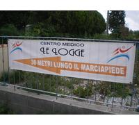 Striscione banner pvc telone pubblicitario personalizzato 3 x 1 mt