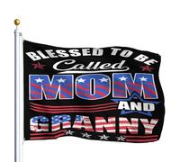 Striscione Blessed To Be Called Mom And Grandma Flower 90x150cm