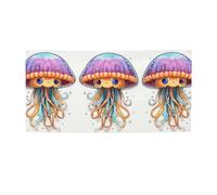 Striscione colorato con meduse stampate, striscione per tutti gli eventi, bandiere luminose per compleanno, Ringraziamento e molto altro ancora