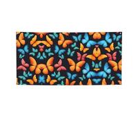 Striscione colorato con stampa a farfalla, decorazioni per tutte le occasioni, per il Ringraziamento, feste di compleanno e molto altro ancora