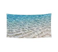 Striscione con stampa di acqua di mare trasparente su un lato per decorazioni festive, compleanni, anniversari, matrimoni, festività