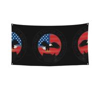 Striscione da appendere per feste di Halloween con stampa degli Stati Uniti, confezione da 1 pezzo, ideale per riunioni di Natale di Halloween