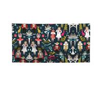 Striscione da donna con stampa di balletto schiaccianoci di Natale, decorazioni per tutte le occasioni, per il Ringraziamento, feste di compleanno e molto altro ancora