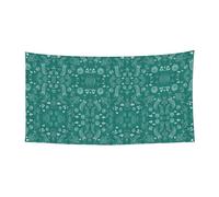 Striscione da parete con delfini, fiori, stella marina, corallo, conchiglia, festa, striscione, decorazione per feste, festa di tutti i santi, Halloween, bandierine per porte