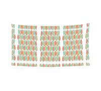 Striscione da parete in stile moderno della metà del secolo, decorazione per feste di tutti i santi, bandierine per porta di Halloween