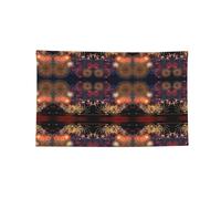 Striscione decorata stampata fuochi d'artificio, arazzo durevole della parete del poliestere con 4 occhielli per la decorazione del dormitorio