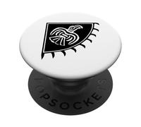 Striscione del corvo di Odino PopSockets PopGrip Adesivo