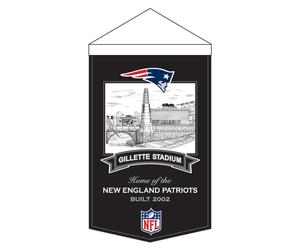 Striscione Del Gillette Stadium Dei New England Patriots