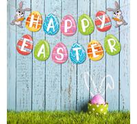 Striscione di Buona Pasqua, Decorazioni Da Appendere Alla Parete per Creare a