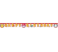 Striscione di carta FSC Pokemon con scritta "Happy Birthday"
