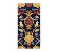 Striscione di copertura della porta del melograno disegnato a mano 90x180cm striscioni per feste segno di benvenuto stagionale decorazione verticale porta appeso per portico ingresso decorazione