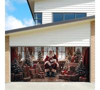 Striscione di Natale per porta del garage, dona al tuo garage un aspetto festivo con il nostro striscione di Natale indispensabile. Questo Natale attirerà tutti gli sguardi su di te