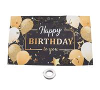 Striscione di sfondo per compleanno, forniture per eventi riutilizzabili per celebrazioni memorabili, sfondo fotografico con colori vivaci e dettagli