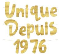 Striscione Glitter FR Unique 1976