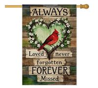 Striscione God Bless American Cardinal Spring Bandiere Divertenti Decorative 30X45Cm Bandiere Da Cortile Per Casa Prato