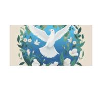 Striscione grande per feste con scritta "Peace on Earthb", 180 x 90 cm, da appendere alla parete, per feste di compleanno, per esterni e interni, decorazione per feste