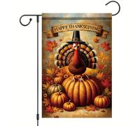 Striscione Happy Thanksgiving bandiera di benvenuto Giardino 30x45