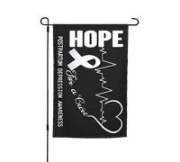 Striscione Hope For A Heal Postpartum Depression Awareness Con 2 Occhielli Bandiera Di Benvenuto Appendere Bandiere Giardino Per Casa Estate Camere 12X18 Inch