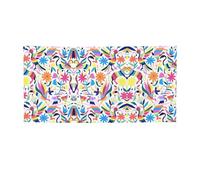 Striscione messicano con stampa di animali Otomi, striscione per tutti gli eventi, bandiere luminose per compleanno, Ringraziamento e molto altro ancora