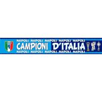 Striscione Napoli Tifosi Azzurri 500x75 cm Stadio Tifosi Quarto Scudetto Campioni D'Italia