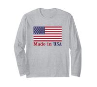 Striscione Patriottico Rosso Bianco Blu Stelle E Strisce Maglia a Manica