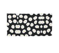 Striscione per feste con 2 margherite bianche, decorazioni per tutte le occasioni, per il Ringraziamento, feste di compleanno e molto altro ancora