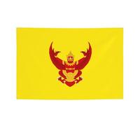 Striscione per feste con bandiera reale della Thailandia, striscioni per decorazioni adatte per compleanni, Natale ed eventi festivi