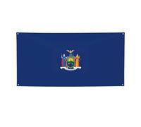 Striscione per feste con stampa bandiera dello Stato di New York, decorazioni per tutte le occasioni, per il Ringraziamento, feste di compleanno e molto altro ancora