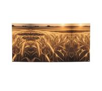 Striscione per feste con stampa campo di grano, decorazioni per tutte le occasioni, per il Ringraziamento, feste di compleanno e molto altro ancora