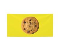 Striscione per feste con stampa di biscotti al cioccolato, decorazioni per tutte le occasioni, per il Ringraziamento, feste di compleanno e molto altro ancora