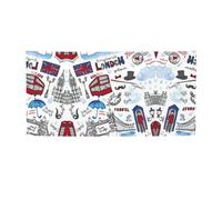 Striscione per feste con stampa di Londra, decorazioni per tutte le occasioni, per il Ringraziamento, feste di compleanno e molto altro ancora