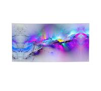 Striscione per feste con stampa di luci del nord, striscione per tutti gli eventi, bandiere luminose per compleanno, Ringraziamento e molto altro ancora