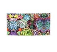 Striscione per feste con stampa di piante grasse, striscione per tutti gli eventi, bandiere luminose per compleanno, Ringraziamento e molto altro ancora