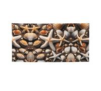 Striscione per feste con stampa di stelle marine e conchiglie, decorazioni per tutte le occasioni, per il Ringraziamento, feste di compleanno e molto altro ancora