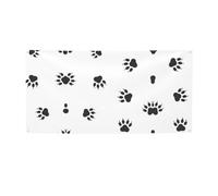 Striscione per feste con stampa di zampa d'orso, decorazioni per tutte le occasioni, per il Ringraziamento, feste di compleanno e molto altro ancora