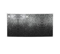 Striscione per feste con stampa glitter argento lucido, striscione per tutti gli eventi, bandiere luminose per compleanno, Ringraziamento e molto altro ancora