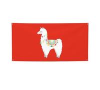 Striscione per feste con stampa lama, decorazioni per tutte le occasioni, per il Ringraziamento, feste di compleanno e molto altro ancora