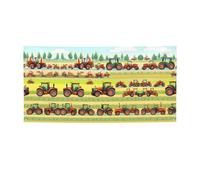 Striscione per feste con stampa trattore, striscione per tutti gli eventi, bandiere luminose per compleanno, Ringraziamento e molto altro ancora