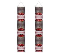 Striscione per feste di laurea con ciliegie cilene - Uno striscione versatile per uso interno ed esterno, perfetto per una varietà di celebrazioni di laurea