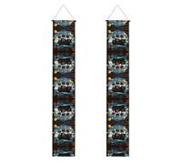 Striscione per feste di laurea con nave pirata dei cartoni animati: uno striscione versatile per uso interno ed esterno, perfetto per una varietà di celebrazioni di laurea