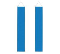 Striscione per feste di laurea in tinta unita blu - Uno striscione versatile per uso interno ed esterno, perfetto per una varietà di celebrazioni di laurea