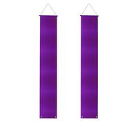 Striscione per feste di laurea viola scuro tinta unita - Uno striscione versatile per uso interno ed esterno, perfetto per una varietà di celebrazioni di laurea