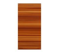 Striscione per porta con venature del legno, 90 x 180 cm, striscioni per feste, cartello di benvenuto stagionale, decorazione verticale per porta, portico, ingresso, giardino, decorazione