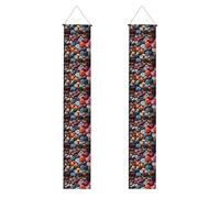 Striscione per portico con stampa di ciottoli colorati, striscione per esterni, decorazioni del Ringraziamento, per tutte le celebrazioni