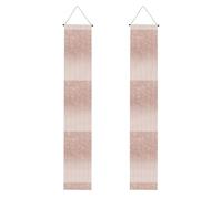 Striscione per portico con stampa glitter in oro rosa, striscione per esterni, decorazioni per il Ringraziamento, per tutte le celebrazioni