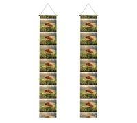 Striscione per portico di laurea WHJSHOP Dewdrop Cicala decorazione banner porta segno, per esterni e interni, cortile, feste, 30,5 x 180 cm