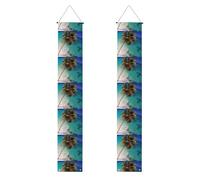 Striscione per portico di laurea YYHWHJDE Isole dei Caraibi con stampa decorativa banner porta segno, per esterni e interni, cortile, feste, 30,5 x 180 cm