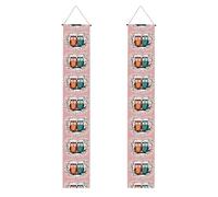 Striscione per portico di laurea YYHWHJDE Love Owl stampa decorazione banner porta segno, per esterni e interni, cortile festa 30,5 x 180 cm
